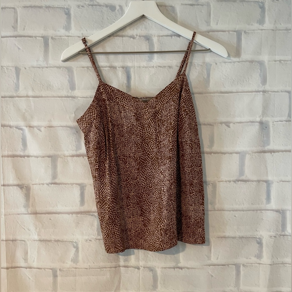 Target | NWT A New Day Animal Print V-Neck Tank